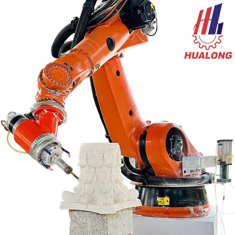 7 Axis KUKA Robot Engraving Machine factory