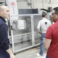 What is the cutting capacity of a Cnc Bridge Cutting Machine per hour?
